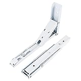 uxcell シェルフ ブラケット 19.5cm L形 90度 ショップ ウォール サポート 取り付け 2個