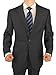 Salvatore Exte Men's Three Button 2 Piece Suit Pleated Pants