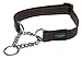 Reflective Nylon Choke Collar; Slip Show Obedience Training Gentle Choker for Large Dogs, Brown
