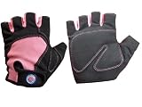 from GetYourselfFitter Ladies Cycling Gloves - Short Cycle Gloves - Pink - White - Yellow