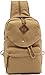 CLELO B507 Multifunctional Canvas Small Backpack Sling Bag Chest Pack