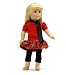 Plaid Skirt Outfit - 18 Inch Doll Clothes/clothing Fits American Girl - Includes 18