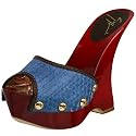 Giuseppe Zanotti Women's E80256 High Heel Wedge Sandal