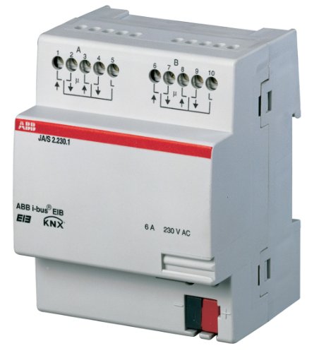 ABB JA/S2.230.1 EIB/KNX Jalousieaktor, 2-fach, 230V AC, REG