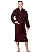 Noble Mount Mens Premium Coral Microfleece Plush Spa/Bath Robe