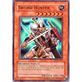 YuGiOh Dark Beginning 1 Sword Hunter DB1-EN191 Common