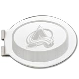 LogoArt Colorado Avalanche Laser-Etched Money Clip
