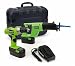 Kawasaki 840089 Green 19.2v Cordless Drill and Reciprocating Saw Set