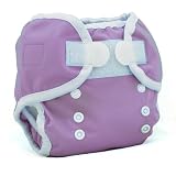 Thirsties Duo Wrap, Orchid, Size One 6-18 lbs