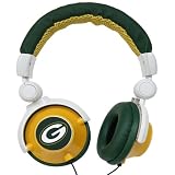 iHip NFL Officially Licensed DJ Style Headphones - Greenbay Packers