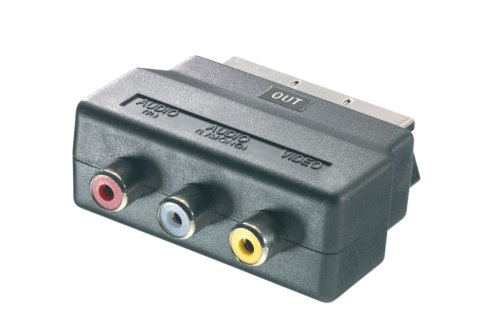 Vivanco Audio-/Videoadapter, Scartstecker -> 3x Cinchkupplung, kompakt Preisvergleich