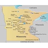 Garmin LakeMaster CD-ROM for Garmin GPS Units, Minnesota