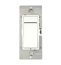 Vizia RF + 600W Incandescent Scene Capable Dimmer, White/Ivory/Light Almond, VRI06-1LZ