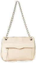 Hot Sale Rebecca Minkoff Swing H310E001 Shoulder Bag,Cream,One Size