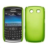 Neon Green Rubberized Snap Slide On Back Cover Case Cell Phone Protector fo ....
