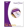Purple Cows Hot Pockets Laminating Pouches, 20-Pack, 8-1/2-Inch-by-11-Inch for PC3020