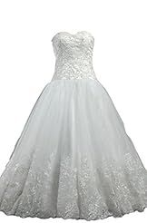 Strapless 2015 Lace  Tulle  Ball Gown  Dress