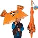 Goldfish Gold Fish Manual Stick Kids Umbrella Childrens Outdoor