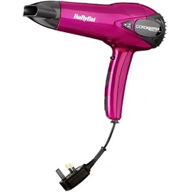 BaByliss 5223U Cord Keeper 2000 Hair Dryer Fuchsia