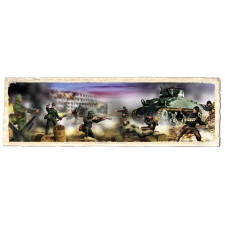 Unimax Forces of Valor 1:72nd Scale U.S. M4A1 Sherman with Soldiers images