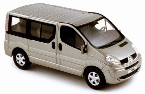 Norev - 518049 - Véhicule Miniature - Renault Trafic Vitré 2006 - Gris / Beige - Echelle - 1/43e