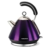 Morphy Richards, 1.5 Litre Meno Pyramid Kettle St/ Steel Plum  from Morphy Richards