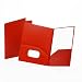 Oxford Poly Twin Pocket Folder, 25 Box, Letter, Red  57411
