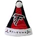 Atlanta Falcons Colorblock Santa Hat