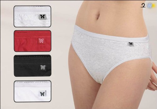 C & C DAMEN SLIP , 6 PACK