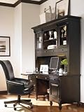 Shelter Island Computer Credenza Set Marimba Wood