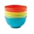 Ciroa Miniamo Brights Set of 4 Assorted Coloured 12.5cm Melamine Bowls in a Acetate Pack