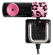 G-Cube Webcam 350k, 5MPX, Lux leopard Pink