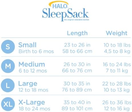 Halo Sleepsack 100% Cotton Wearable Blanket, Blue/Green Pin Dot, Small