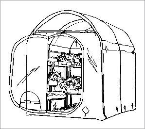 GRONHAUS #GH1030 6x10 DomHaus Greenhouse