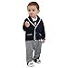 ZOEREA Baby Boys Romper Suits Bow Tie Baptism Wedding Tuxedo Jumpsuit Cotton