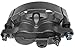 ACDelco Gold 18FR714 Front Passenger Side Disc Brake Caliper Assembly (Friction Ready Non-Coated), Remanufactured