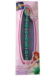 Disney Princess Ariel Light Up Jewelry Rainbow Beaded Bracelet - Fashion Accessories