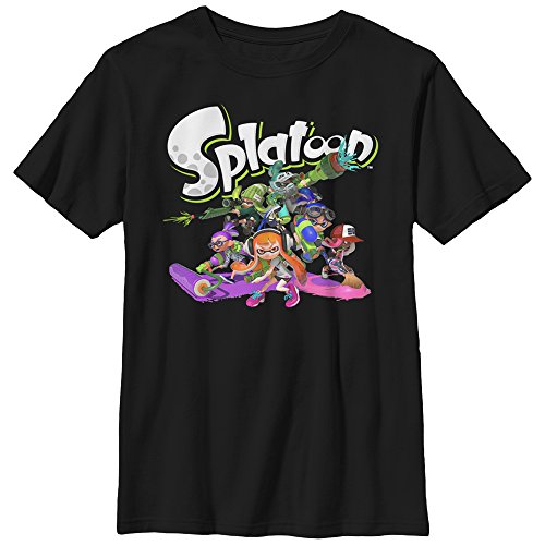 Nintendo Splatoon Inkling Heroes Boys Graphic T Shirt - Fifth Sun