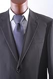 IMAGE OF Men's 2 Button 100% Wool Brown Dress Suit With Flat Front Pants