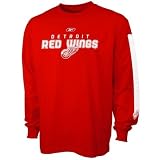 Detroit Red Wings Reebok Sharp Edge Long Sleeve Tee