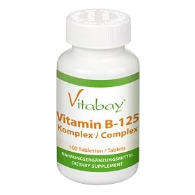 Vitamin B Complex 125mg Yeast Free - 90 - Tablet