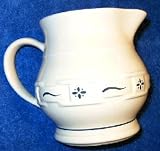 Longaberger Pottery and Glass Juice Pitcher