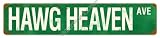 Victory Vintage Signs - Hawg Heaven Ave - Automotive and Motorcycle Vintage Sign