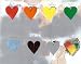Hearts Art Print by Jim Dine, 28" x 22"