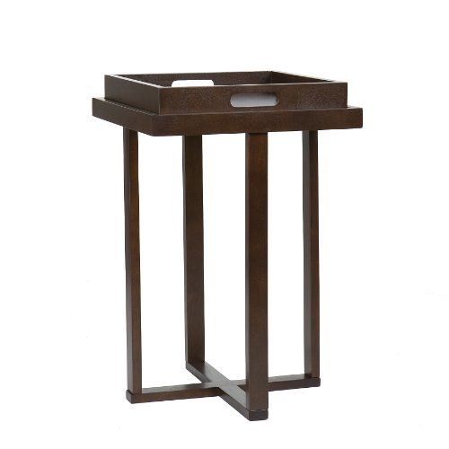 Best Cheap Espresso Square Butler Tray Table