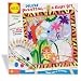 Alex Jungle Deluxe Painting and Wooden Easel Set - 16 X 16 Canvas and Acrylic Paints
