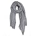LABANCA Kids Winter Warm Fashion Scarf Linen Neck Scarf Grey