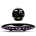 Infinity Orb Magnetic Levitating Speaker Bluetooth 4.0 LED Flash Wireless Floating Speakers with Microphone and Touch Buttons (Black)