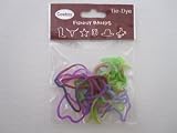 Cowboy Tie Dye Funny Bands Shaped Rubber Bands Bandz Bracelets (12)