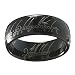 Solid Tungsten Carbide Black LOTR 8mm Fashion Ring Wedding Band Collectors Ring Size 6